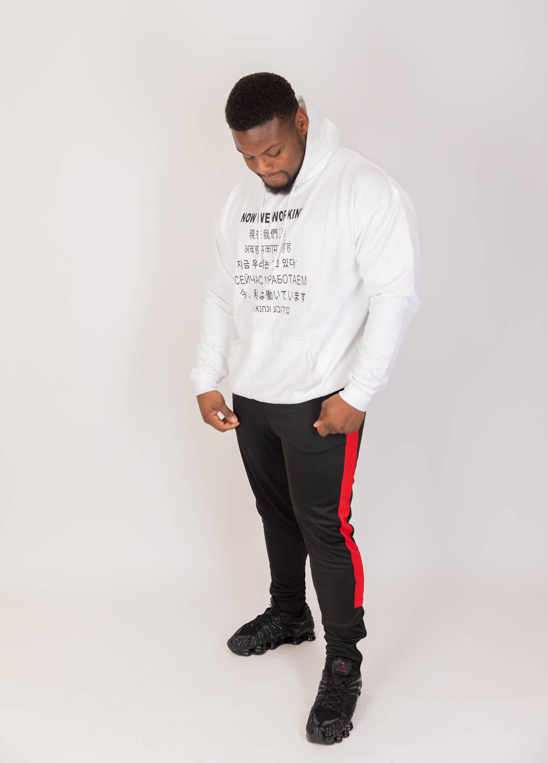 Men Language Hoodie