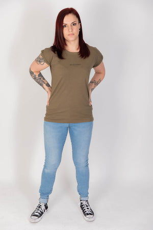 Women's Extended Shoulder Tee