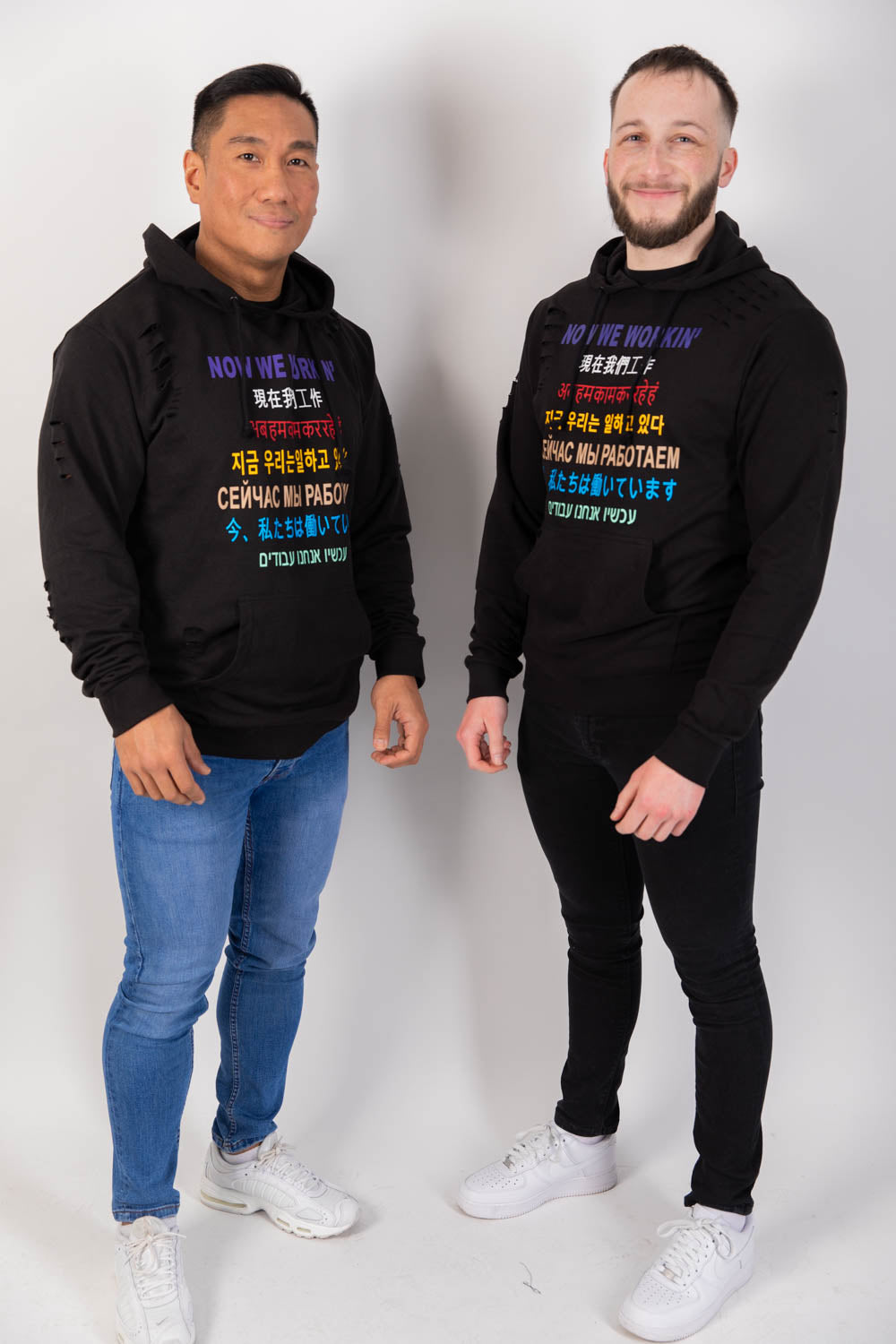 Men Language Hoodie