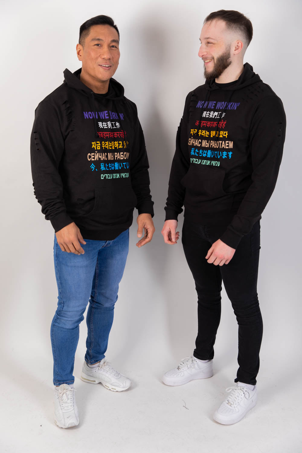 Men Language Hoodie