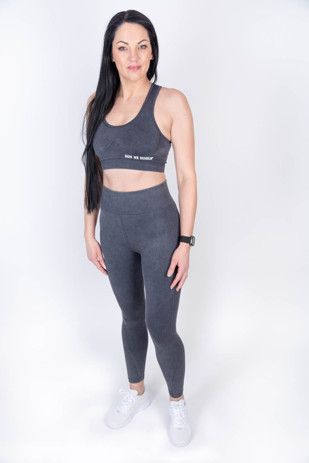 Women Seamless Denim Look Leggings